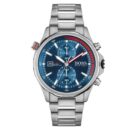 Hugo Boss Men's Watch Chronograph Globetrotter Blue - HB1513823